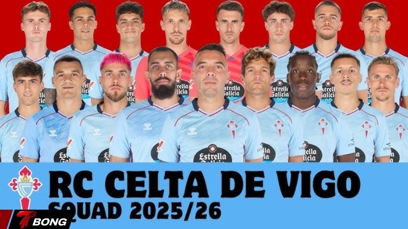 Đội hình của Celta Vigo mùa giải hiện tại